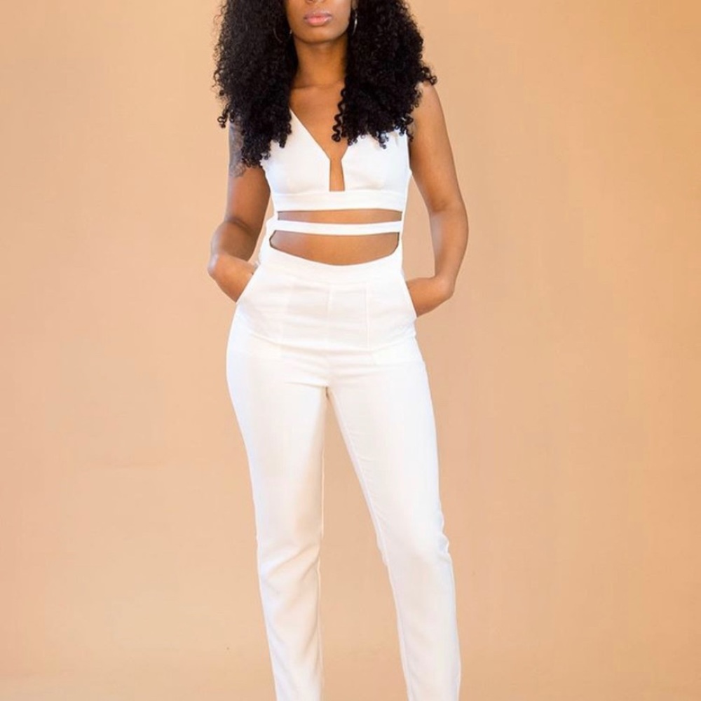 White Jumpsuit